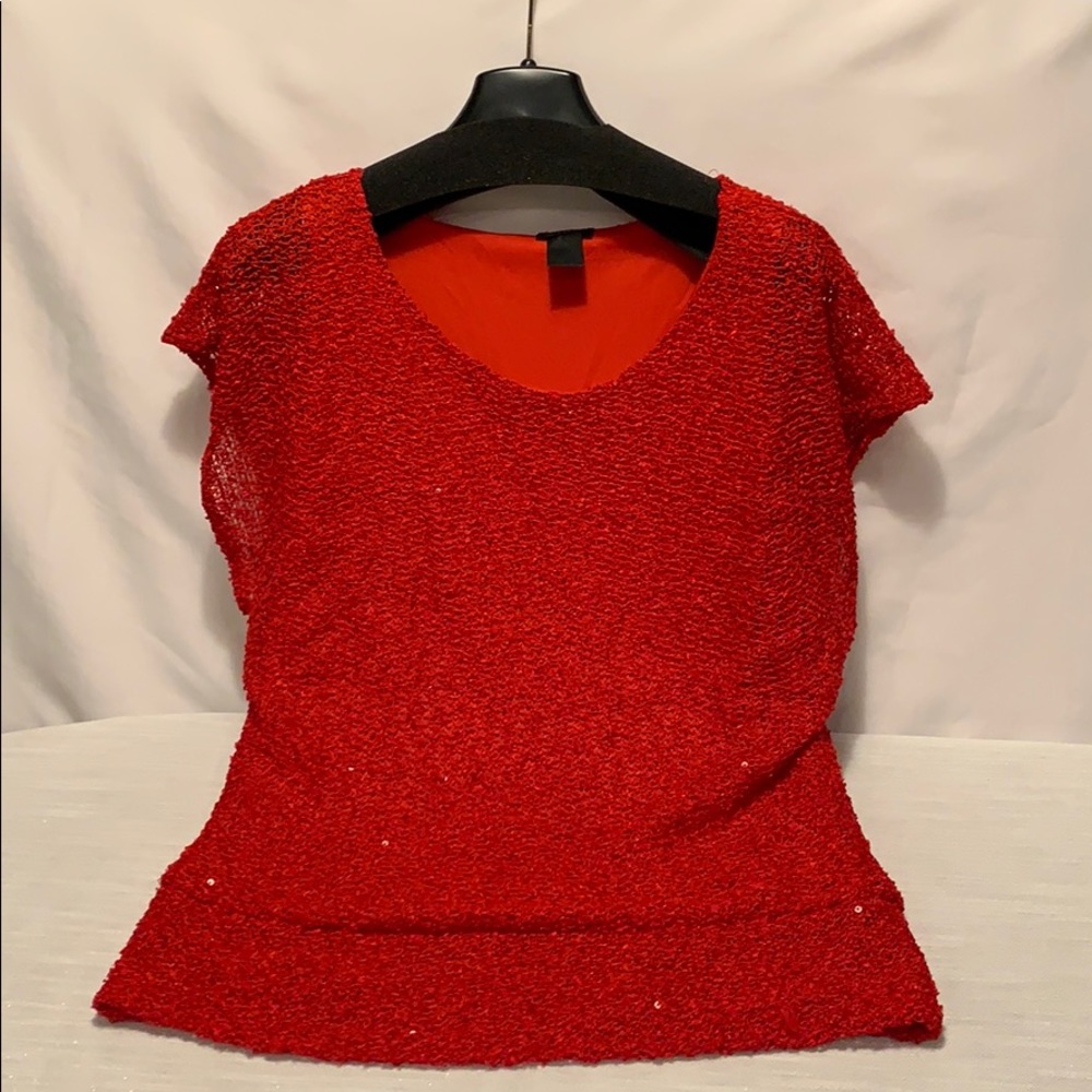Nue Options Red Blouse
